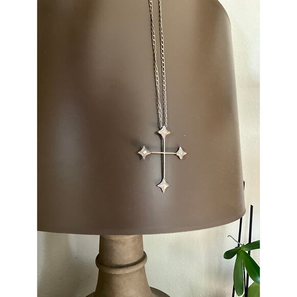 Gentleman’s One of a Kind Men's or Women's Diamond 💎 Cross Pendant 🐪 - Picture 5 of 8